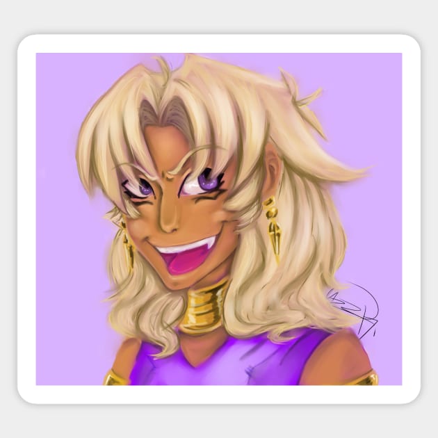 Marik Ishtar Sticker by PointNWink Productions